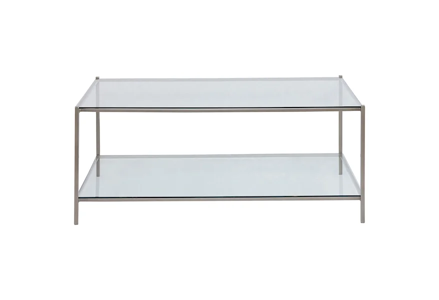 Linville Cocktail Table by Bassett at Esprit Decor Home Furnishings